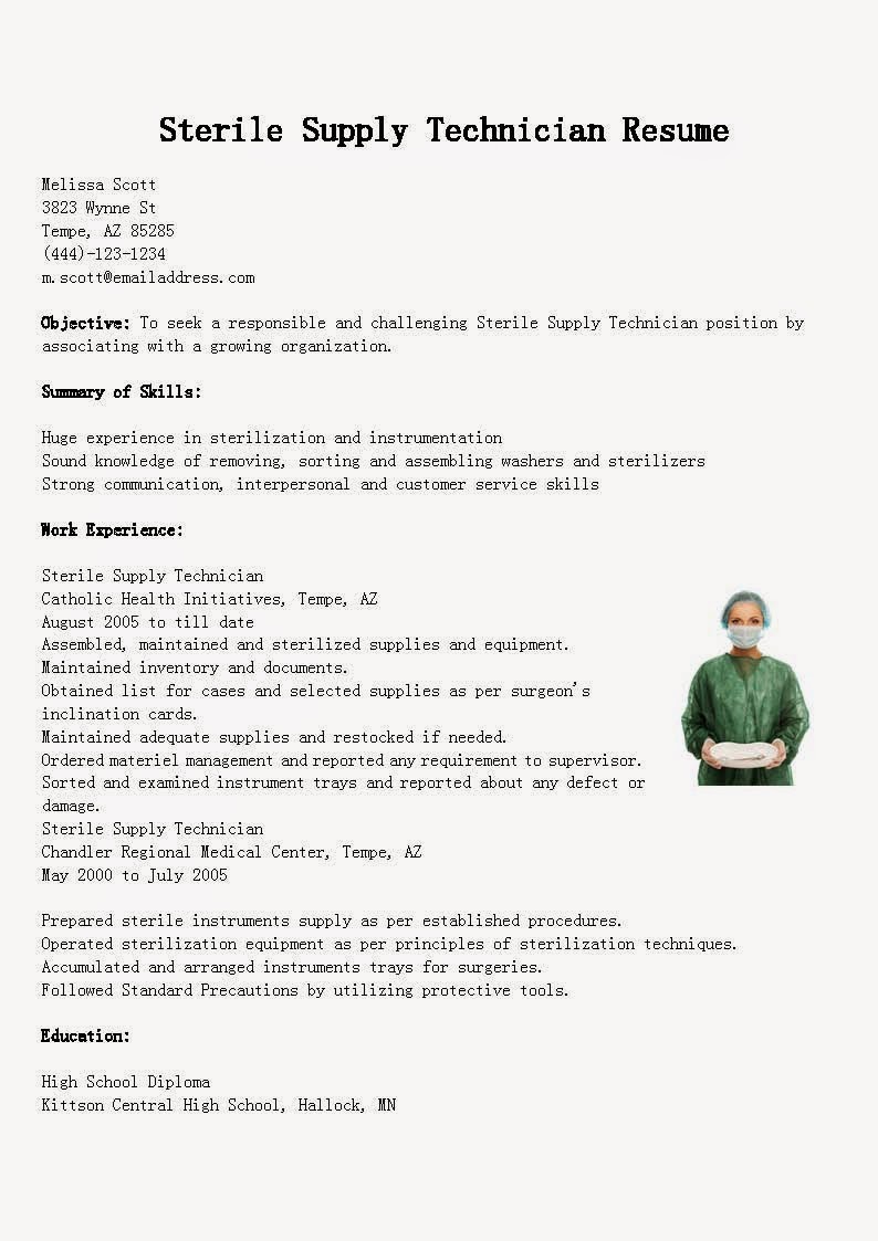 Biotechnology lab technician resume